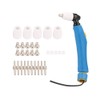 31pcs PT31 LG40 Plasma Cutter Torch Body Nozzle Electrode Tip