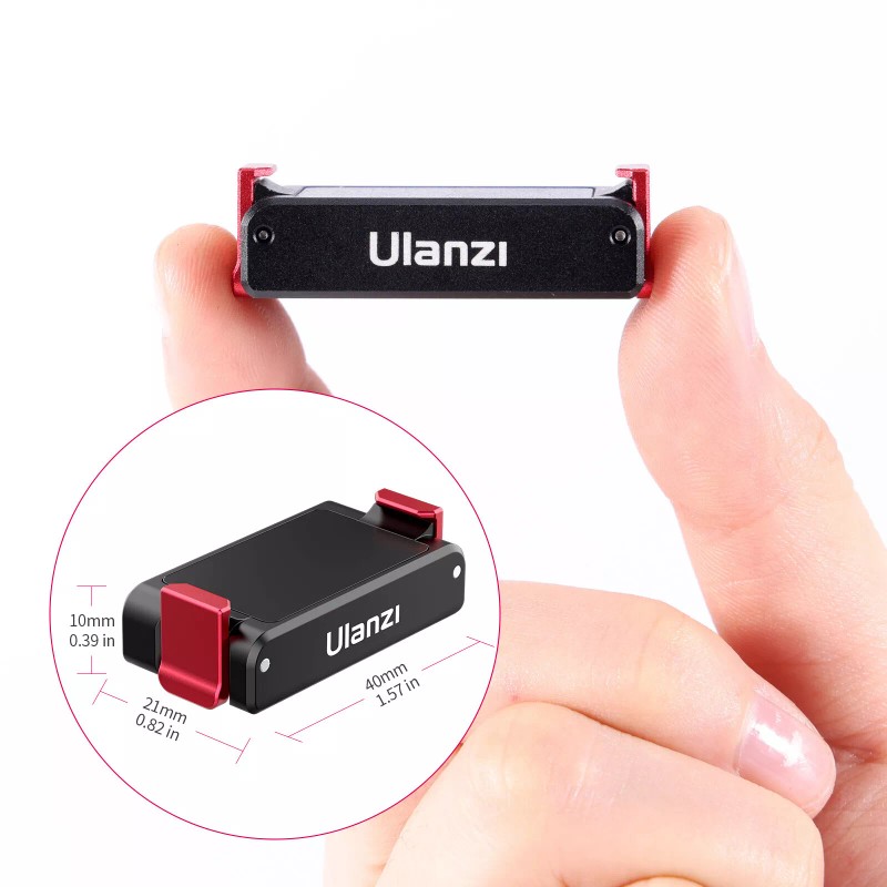 For DJI Ulanzi OA-12 Magnetic Suction 1/4'' Quick-Release Base for