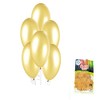 SHATCHI Metallic Colour Pearlized 12" Helium Quality Latex Balloons Birthday
