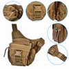 Durable Men Military Chest Shoulder Bag Pack for Travel Hiking