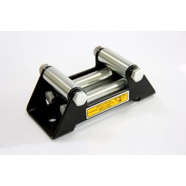 SALMAN 2000-3500LBs 4-Way Roller Steel Fairlead 124mm Hole Spacing Winch Accessory