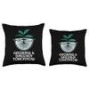 Growing A Greener Tomorrow Sustainable Hydroponics Throw Pillow
