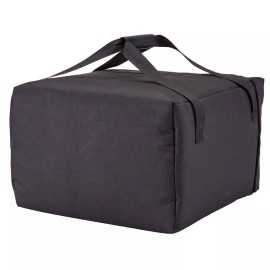 Unbranded STAIN / WATER RESISTANT Insulated Food Delivery Bag/ CATERING BAG/Black.