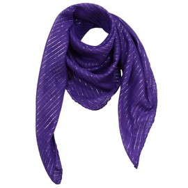 Superfreak Men's Neckerchief 100 x 100 cm - Purple - Purple - One size