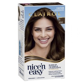Clairol Buy Clairol Nice N Easy 5 Natural Medium Brown Permanent Hair Colour Online