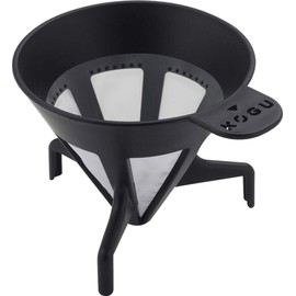 KOGU 42987 Tsubamesanjo Coffee Dripper Filterless [Made in Japan] Resin, For 1 to 4 Cups, No Filter Required, Washable, Eco Friendly, Outdoor