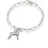 pp-d17 Boxer Dog fine lead free English Pewter on a