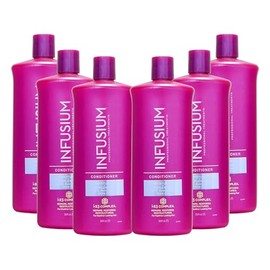 Infusium Repair and Replenish Nourishing Conditioner - Hair Conditioner with Keratin, Argan Oil, and Ceramides - Suitable for All Hair Types - 6 pc