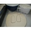 AJT VINTAGE STYLE MILK BOTTLE JAR OUTLINE COOKIE CUTTER MADE