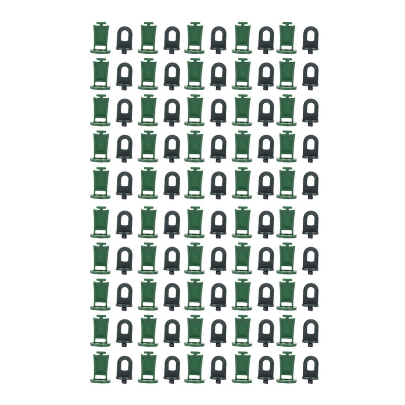 100Pcs Greenhouse Twist Clips Space Saving Easy to Use Sturdy