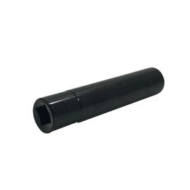 Hunting Horse 4.5" 7 Splined Tuner Spiked Lug Nut Socket Key, 4.5 Inch Spike Lug Nut Key Tool Adapter for Splined Lugs, 2" Tuner Lug Nut Socket, Black