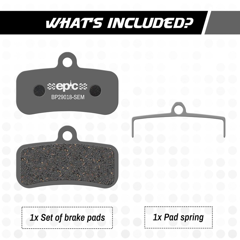 epic Disc Brake Pads for Shimano Brakes | D01S, D02S,