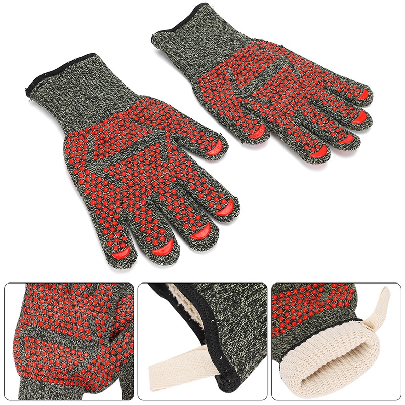 800 ° C High Temperature Resistant Gloves Flame Retardant Hands