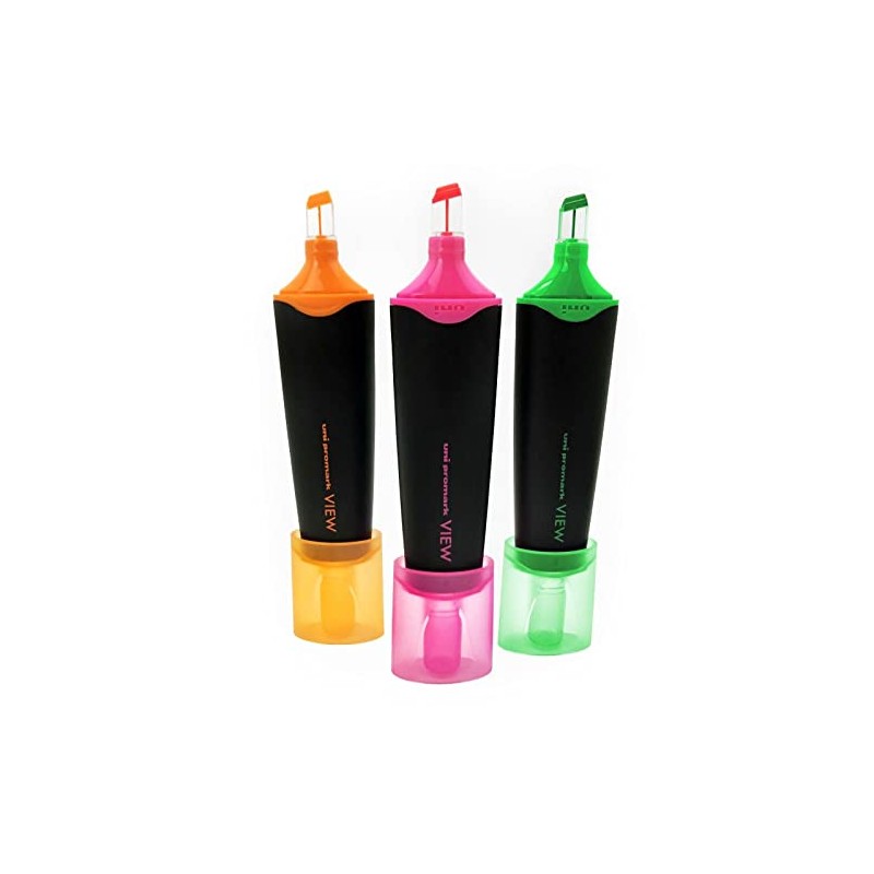 uni-ball - USP-200 Promark View Highlighter Pen - 5mm Chisel