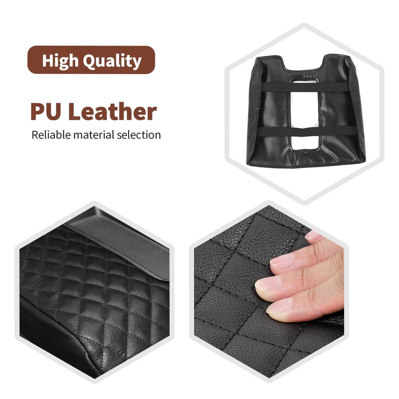 RT-TCZ Center Console Cover Armrest Pad PU Leather for Chevy