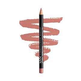 NYX PROFESSIONAL MAKEUP Slim Lip Pencil, Nude Pink, 0.04 Ounce                                                                                        