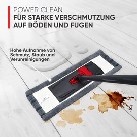 Mop Cover (Power Clean, 50 cm, Pack of 2)