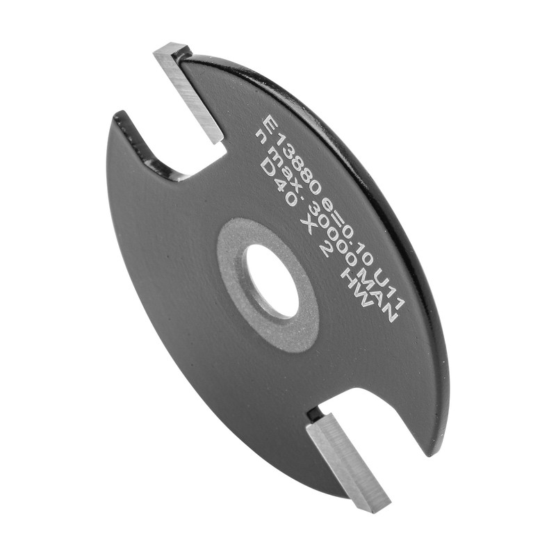 ENT Slotting Cutter TC Shank (C) 6,35 mm, Diameter (A)