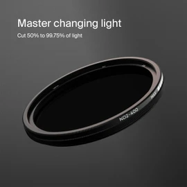 Urth 77 mm Variable Neutral Density Filter ND2-400 (1-8.6 Stop) ND Filter