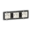 Legrand Alège 16A Pre Wired Triple Socket with Automatic Terminal