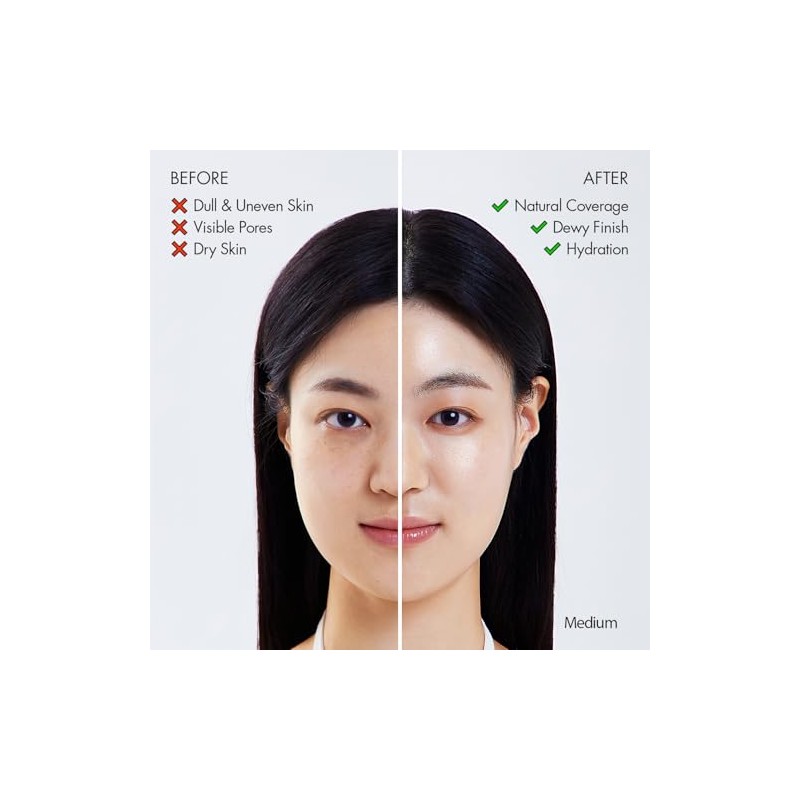 Age Signature Intense Foundation Makeup Cobertura Completa Base Cojín Coreano