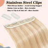 Clip in Hair Extensions Human Hair One Piece 5 Clips