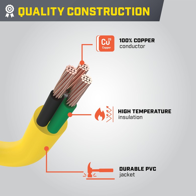 Champion Power Equipment 2 ft. 30A 125V Generator Adapter Cord