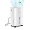 21 Pt. 1600 Sq. White 1600 Sq. Ft. Dehumidifier with