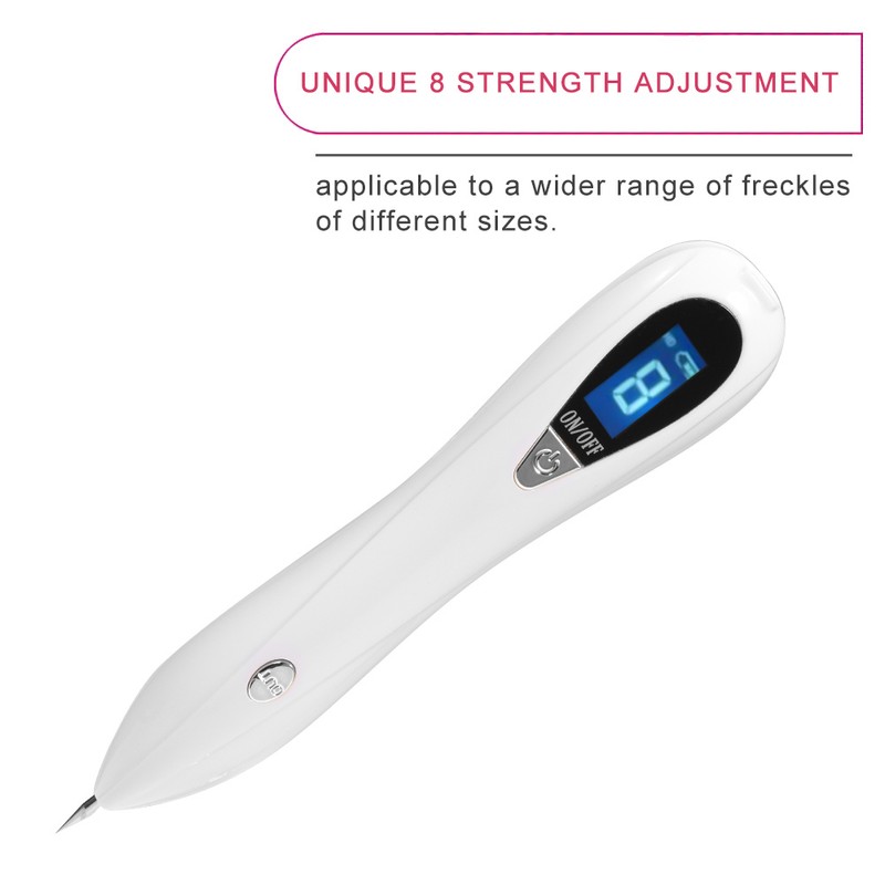 USB Rechargeable Mole Spot Freckle Tattoo Removal Pen Adjustable Beauty