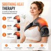 Shoulder Massager with Air Compression,Heat & Vibration,3 Massage Modes