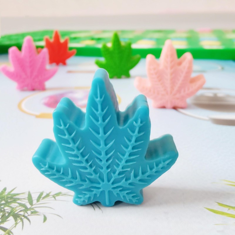 Tadonyny Leaf Silicone Molds For Chocolate Gummy Candy, Leaf Wax