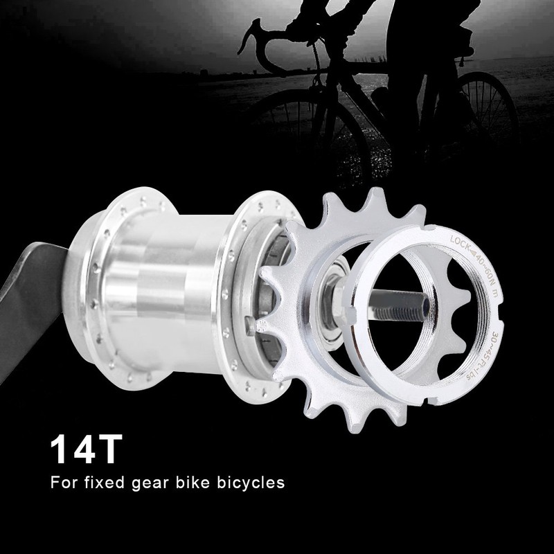 VGEBY Bicycle Cassette Cog, High Strength Steel Bicycle Single Speed