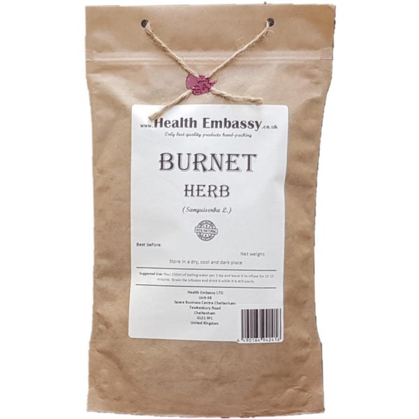 Burnet Herb Tea (Sanguisorba officinalis L. - Herba Sanguisorbae) - Health Embassy - 100% Natural (100g)