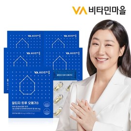 Vitamin Village Norway Epax raw material rTG Altige Omega 3 True 5 boxes total 300 capsules 10 months supply / 비타민마을 노르웨이 Epax원료 rTG 알티지오메가3 트루 5박스 총300캡슐 10개월분
