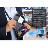 TRAVELiO Passport Holder Men & Women RFID Blocking Hidden Travel