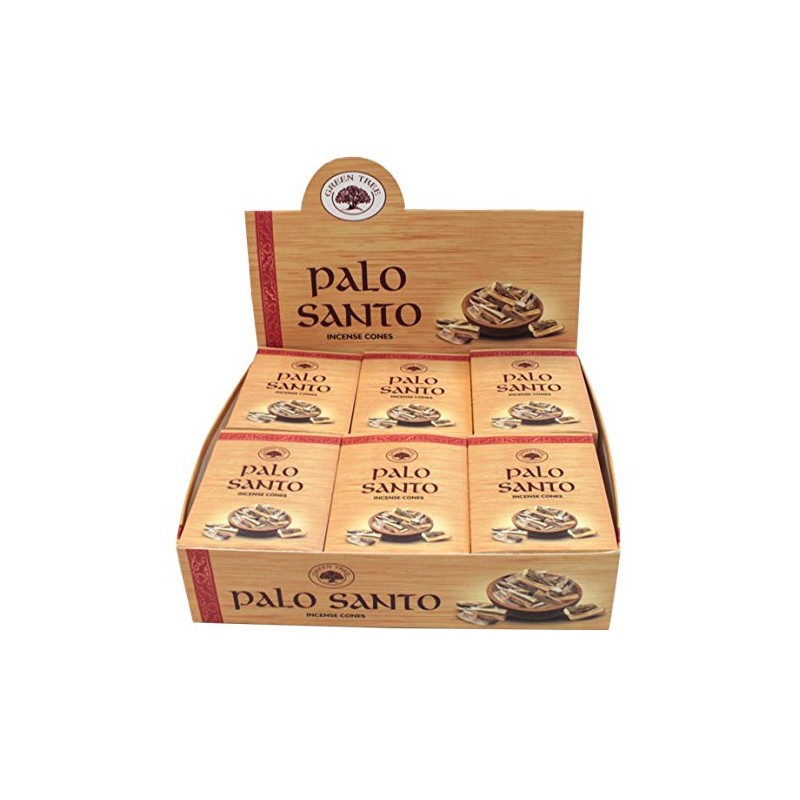 Pack of Green Tree Palo Santo Cones 15 g -