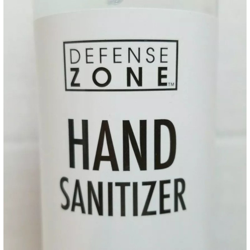 Defense Zone Hand Sanitizer 8 oz. Fragrance Free