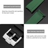 Danxancy Bands for Moonswatch Watch,Curved End Rubber Watch Strap Compatible