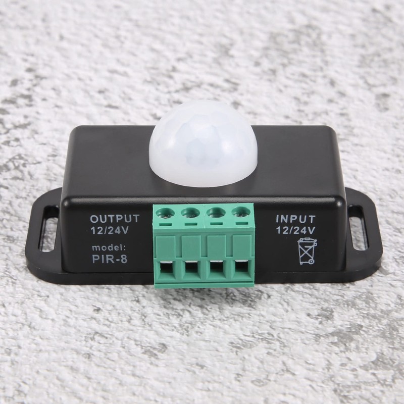 Dovhmoh Motion Sensor Switch, 12V 24V PIR Sensor, LED Switch
