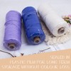 LEREATI Macrame Cord 4mm x 100m, Single Strand Thick Macrame