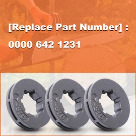 Mtanlo 3/8"-7T Rim Sprocket 0.675" Mini 7 Spline for Stihl MS180 018 MS251 MS211 MS171 MS181 MS231 MS241 MS261 MS270 MS280 MS170 017 Chainsaw 0000 642 1231