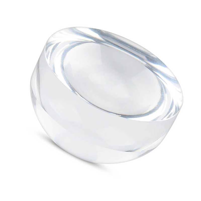 6X Optical Magnifier Dome Portable Paper Reading Acrylic Magnifier Dome