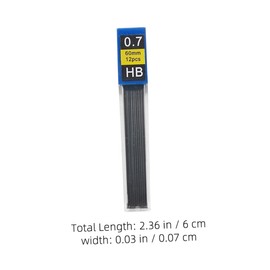 Operitacx - Langlebiger Druckbleistift 240 Stück 0 7 Mm Minen Universell für Schulbedarf