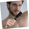 OHPHCALL Folding Beard Brush Mustache Brush Bristle Brush Travel Beard