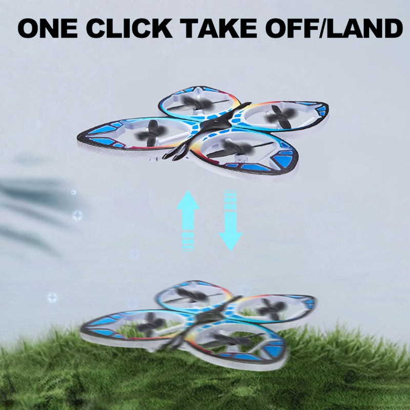 Mini Drone for Kids Remote Control Drone with Colorful Light
