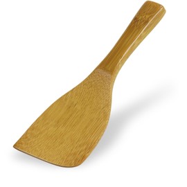 Morikuru TK04-11 Misobera, Bamboo Length, 5.5 inches (14 cm), Susu Bamboo, Miso Spatula, Cooking Spatula, SG Wonder Zone