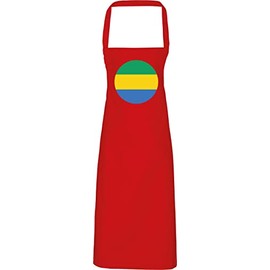 Hippowarehouse Gabon Flag Apron kitchen cooking painting DIY onesize adult
