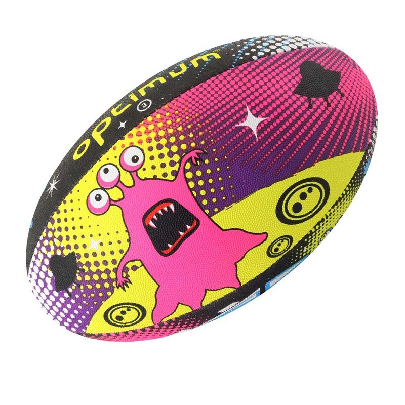 Optimum Men's Space Monster Rugby Ball, SpaceMonster, Size 3