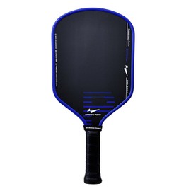 Warping Point Rhythm 16mm Carbon Fiber Pickleball Paddle, Hybrid Pickel Ball Racket for Power & Control, New 10mm Wide Honeycomb Core, Durable Friction Surface for Maximum Spin, Blue