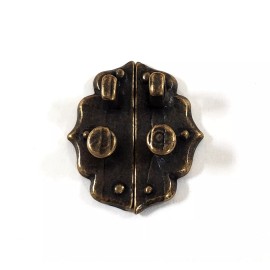 Town Square Miniatures Dollhouse Cabinet Handles Pulls Decorative Bronze x2 1:12 Scale Miniatures